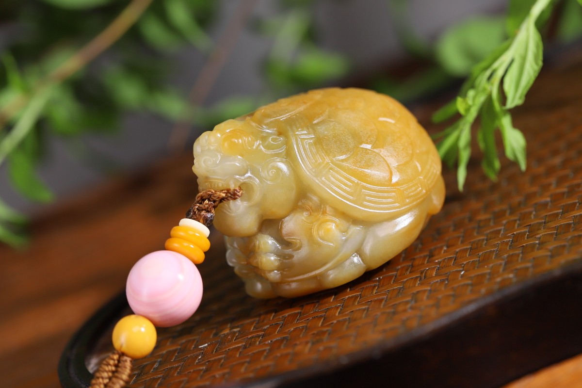 新疆和田籽料【龙龟】